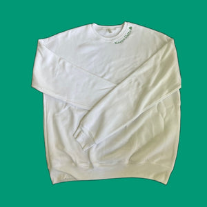 Licensed Kappa Delta Shamrock Sorority Embroidered Neckline Sweatshirt