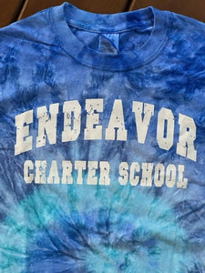 ADULT Long Sleeve  Tie Dye T-Shirt