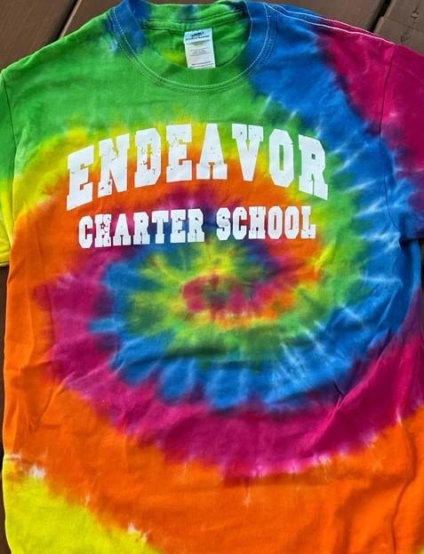 ADULT Long Sleeve  Tie Dye T-Shirt