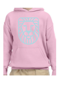 Blue Glitter Classic Lion Hoodie